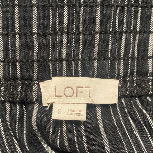 Loft Linen Blend Maxi Skirt, School Teacher/Girl Beach Cottage-core Prairie Sz S - Picture 5 of 6